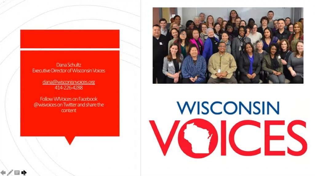 Wisconsin voices group photo